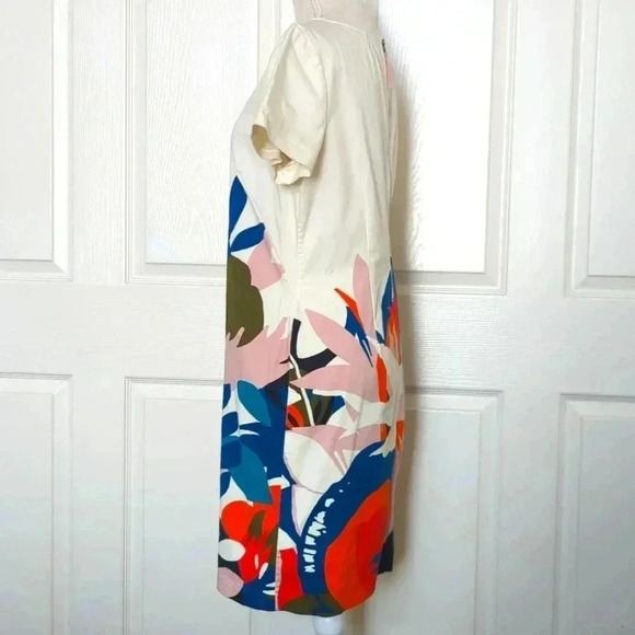 Boden Isla Dove multicolor Shift Dress - Picture 3 of 10